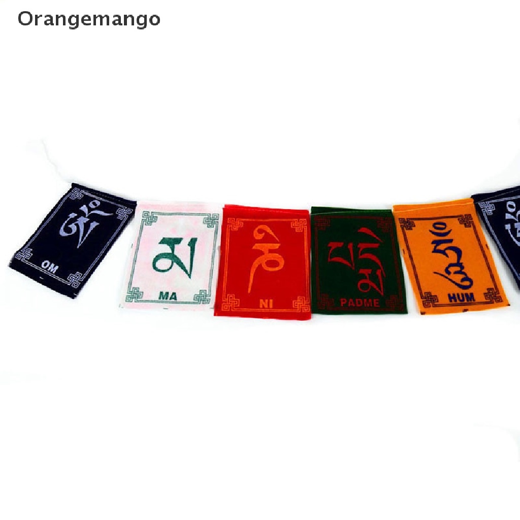 Set 10 Cờ Phật Giáo Mini Nhiều Màu Sắc