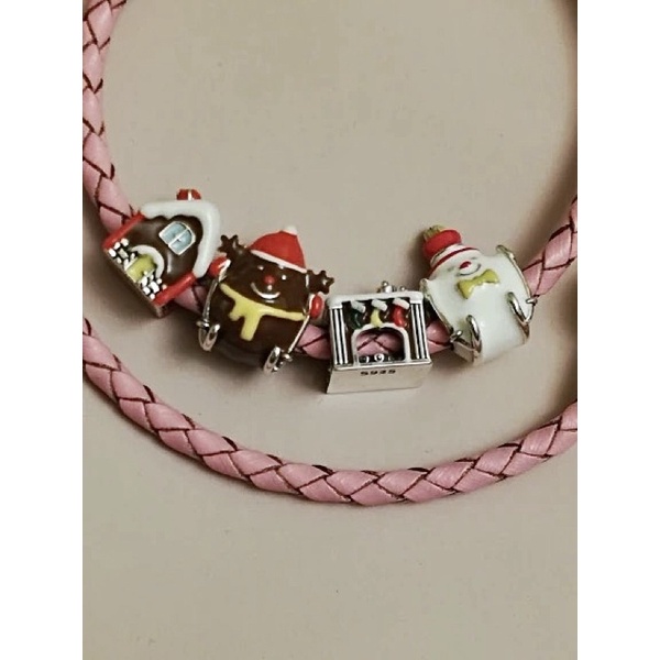 Hạt charm Noel bạc s925 Cao cấp - kh ib chọn mẫu ạ