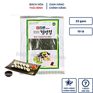 Rong Biển Hàn Quốc Cuộn Cơm (Gimbab)  YAKINORI Gói 22g 10 Lá