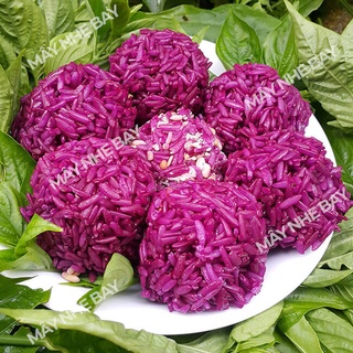 Lá Cẩm Tươi - Lá Cẩm Nhật Tươi Nấu Xôi Tím