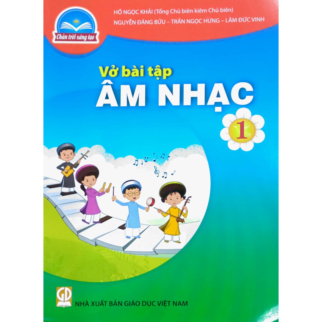 Sách - Vở bài tập Âm Nhạc 1 (Chân Trời Sáng Tạo)