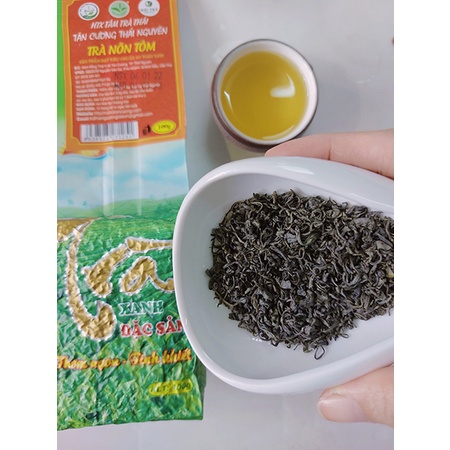 Trà Tân Cương Thái Nguyên túi 100g, OCOP 4 Sao, Tiền Chát Hậu Ngọt, Trà Sạch An Toàn Sức Khỏe