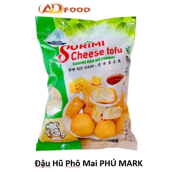 Đậu Hũ Hải Sản Phô Mai Phú Mark gói 500g