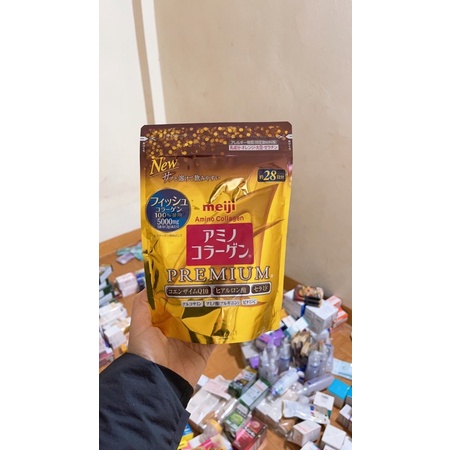 bột colagen Meiji Amino vàng