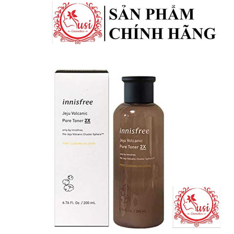 Nước Hoa Hồng Tro Núi Lửa Innisfree Jeju Volcanic Pore Toner Ex 200ml