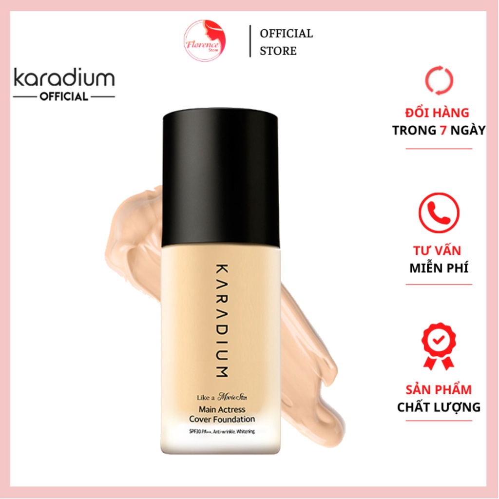 KEM NỀN LỌ karadium Like a Movie Star Cover Foundation [HOT]