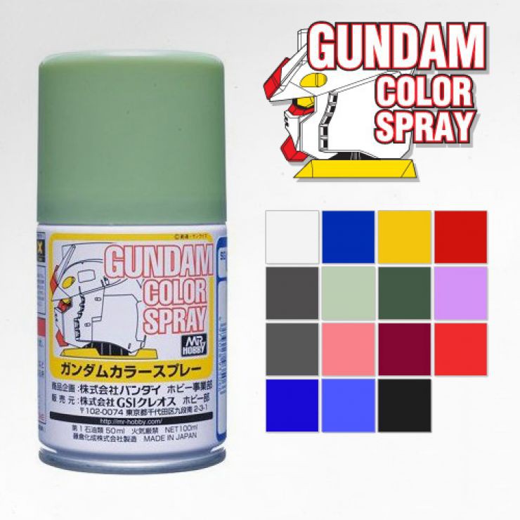 PHỤ KIỆN MÔ HÌNH GUNDAM BÌNH XỊT GUNDAM COLOR SPRAY MRHOBBY