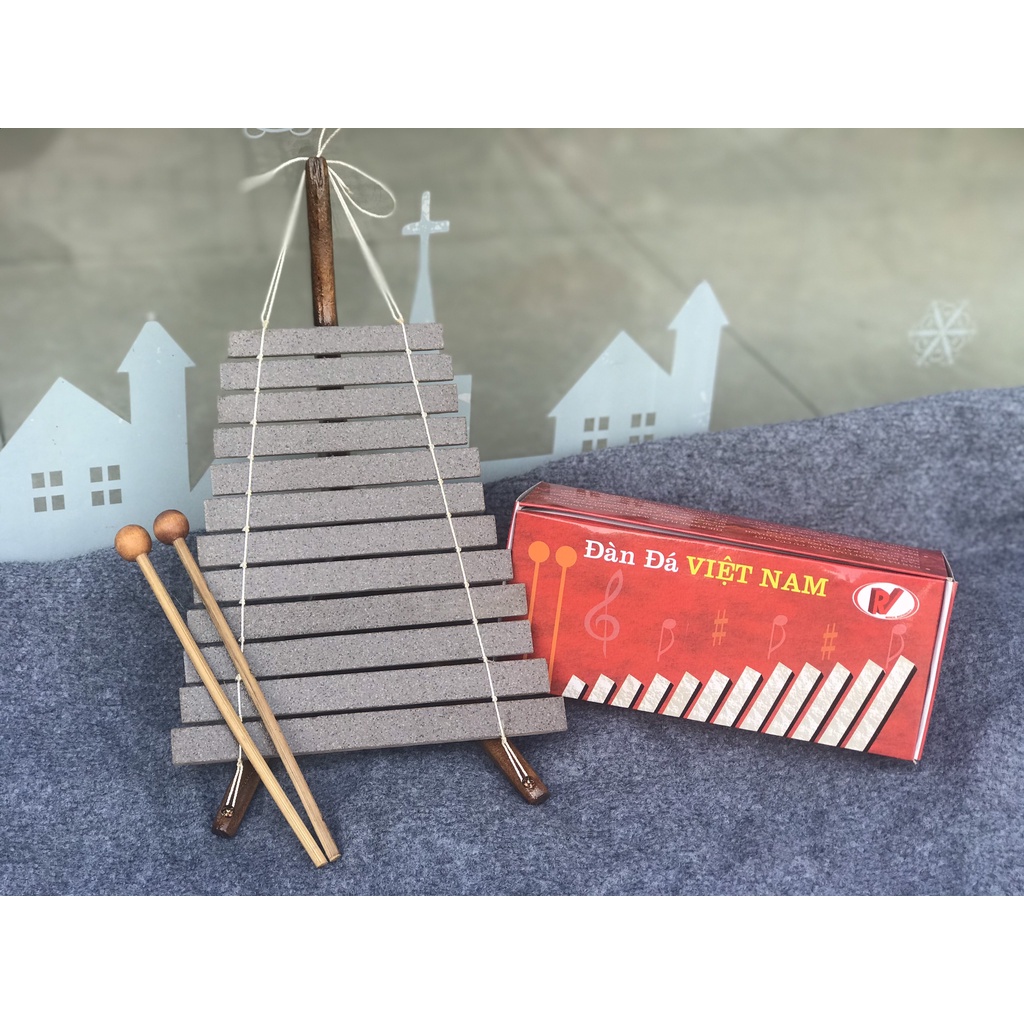 Đàn đá mini, đàn t'rưng bằng đá mini