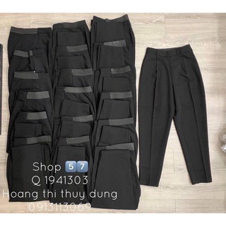 Quần Baggy Công Sở Lưng Chun Co Dãn