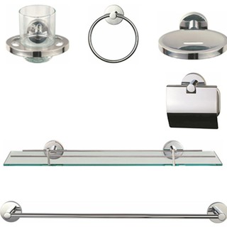 Bộ phụ kiện nhà tắm 6 món inox Sinno