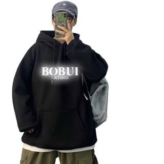 Áo phản quang hoodie Bobui chất nỉ dày đẹp