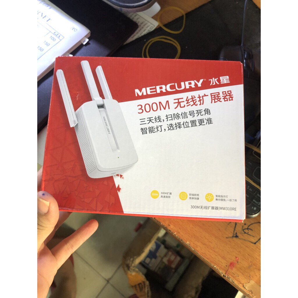Tăng Sóng Wifi Mecury 3 Râu 300M | BigBuy360 - bigbuy360.vn