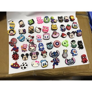 Set Combo 50 cái Jibbitz / Stickers 2D