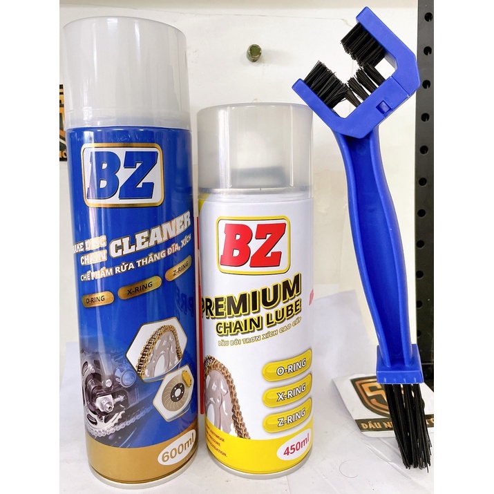 [COMBO CAO CẤP] Dưỡng sên bôi trơn sen BZ Premium 450ml và rửa sên vệ sinh sên BZ 600ml