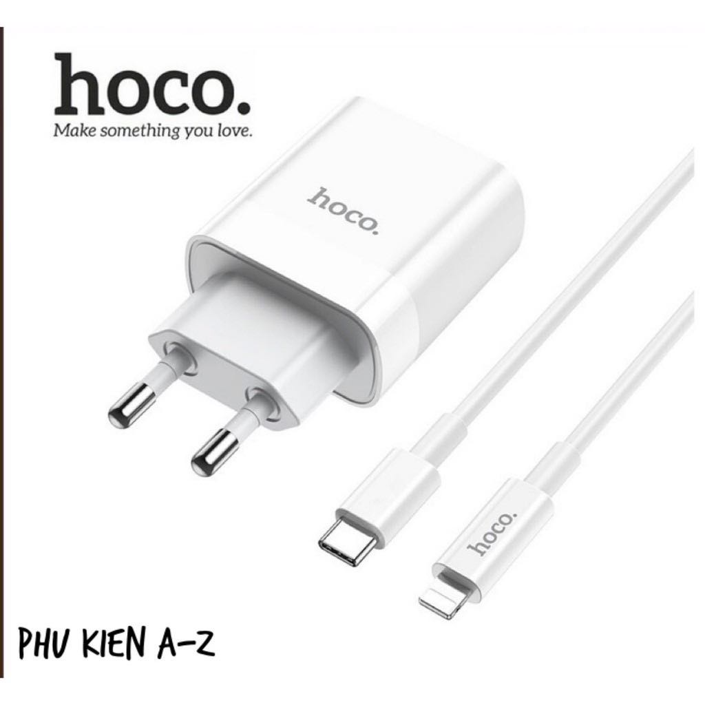 💥Củ sạc Hoco C80A 2 cổng  3.1A, PD 20W, Q.C 3.0 hỗ trợ sạc nhanh cho điện thoại