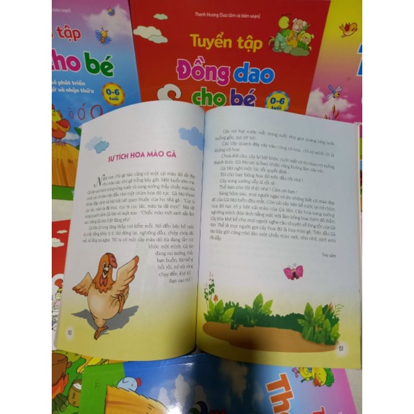 Combo 3 quyểnThơ TruyệnĐồngDao. Bộ quà tặng cho bé