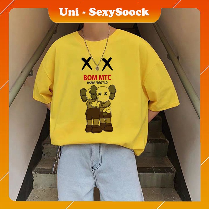 [Uni Trend] Áo Thun Tay Lỡ In Kaws Bom MTC , Độc - Lạ thể hiện cá tính mạnh mẽ. Sản phẩm có rất nhiều màu đẹp  👌 | BigBuy360 - bigbuy360.vn