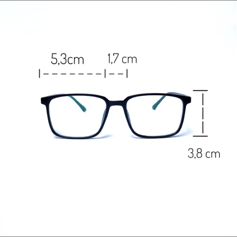 Gọng kính cận Basic Glasses gọng kính nam, nữ kính mắt thời trang Unisex | BigBuy360 - bigbuy360.vn