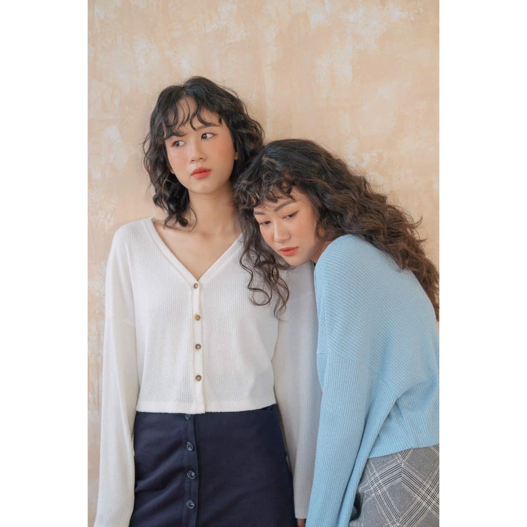 [Mã FATHANG5 giảm 10K đơn 50K]  Áo khoác len xốp 02 | BigBuy360 - bigbuy360.vn