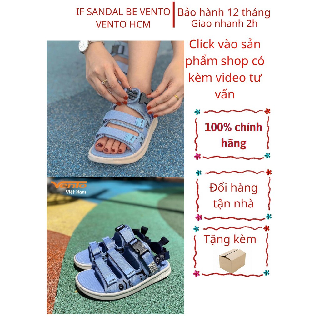 Giày Sandal Nam Vento NB80 Đế công nghệ IP Streetstyle NB80 XDd