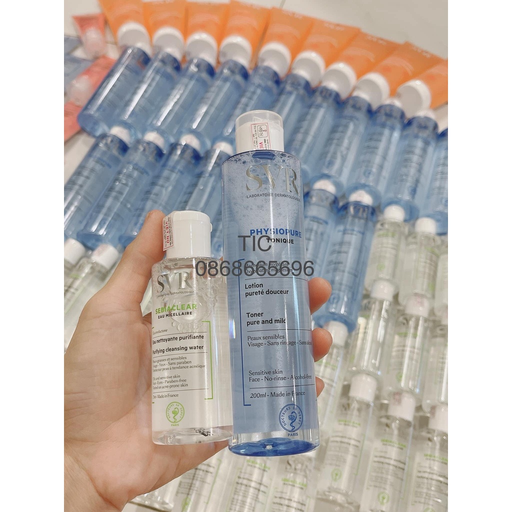 Nước Tẩy Trang SVR Sebiaclear Eau Micellaire Cho Da Dầu Mụn  - Tic Medical Skincare