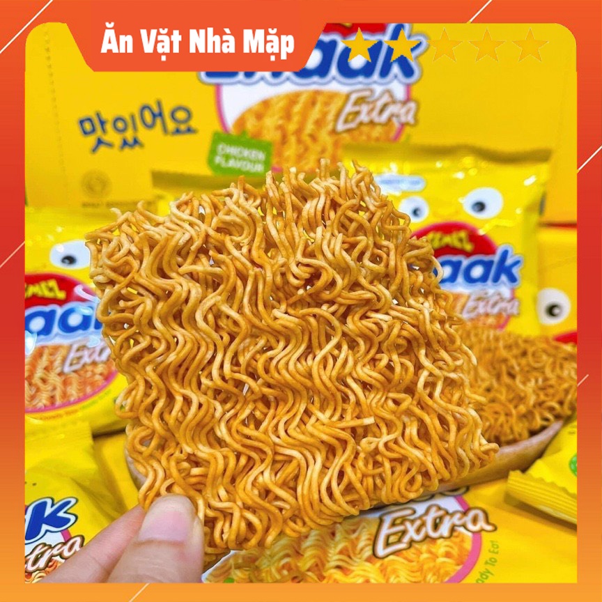 Snack mì tôm trẻ em Enaak vị gà ăn sống được  - Mì tuổi thơ