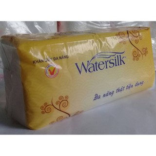 khăn giấy lau tay Watersilk 100 tờ/gói