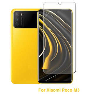 Kính cường lực Xiaomi Poco M3 (Trong suốt, Không Full)