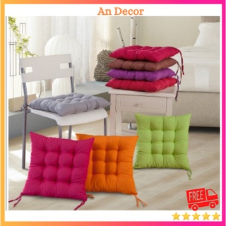 Đệm ngồi bệt vuông, Nệm lót ghế văn phòng êm đẹp 40x40 | AN Decor mã ĐD