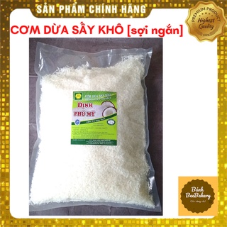 Cơm dừa sấy khô Định Phú Mỹ loại Sợi ngắn