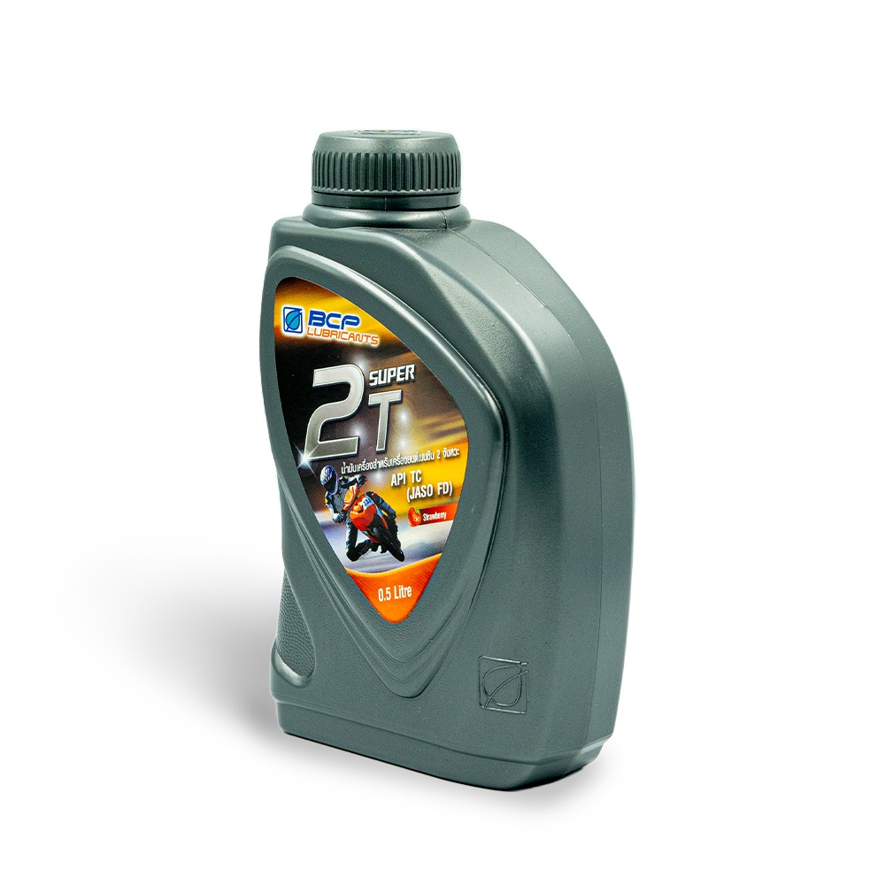 Nhớt xe 2 thì thơm mùi dâu cho xe xipo BCP Thái Lan chất lượng cao 500mL pha xăng ,máy cưa, máy cắt cỏ, máy phát điện