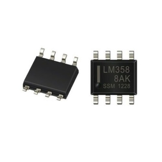 Ic khuếch đại thuật toán lm358 sop8 chân dán