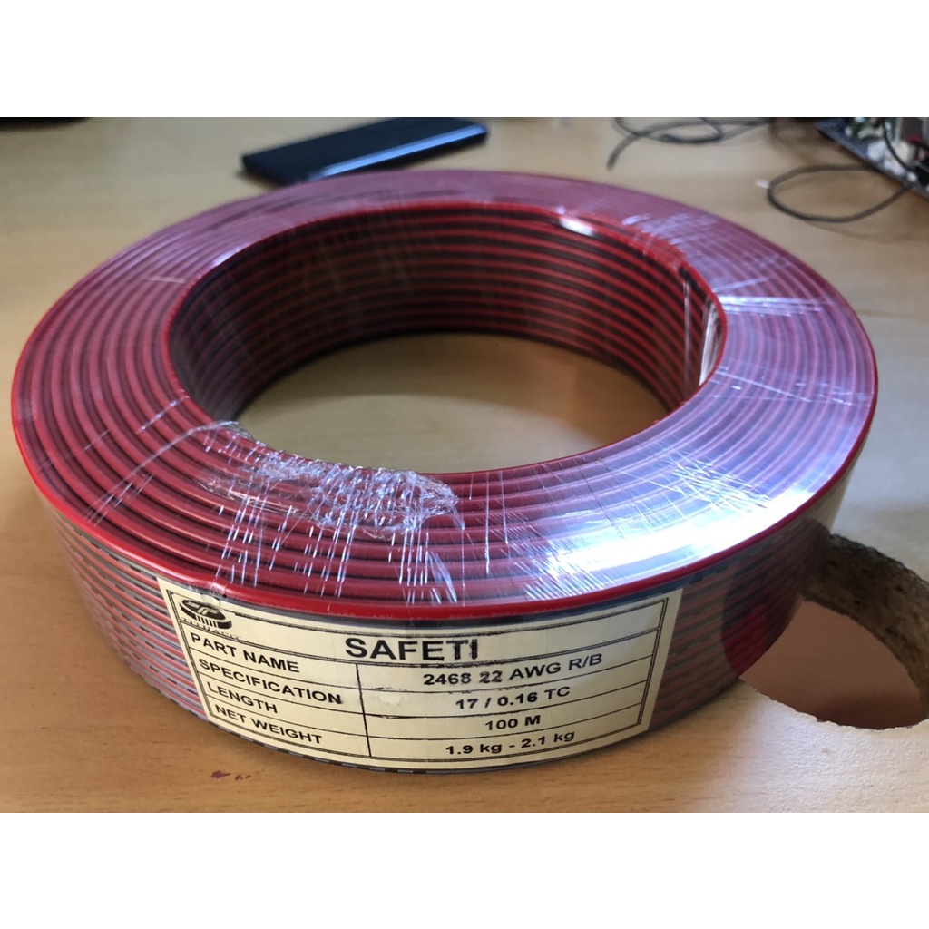 Dây điện hàn trong loa kéo - Dây loa mạ thiếc SAFETI 17 tim