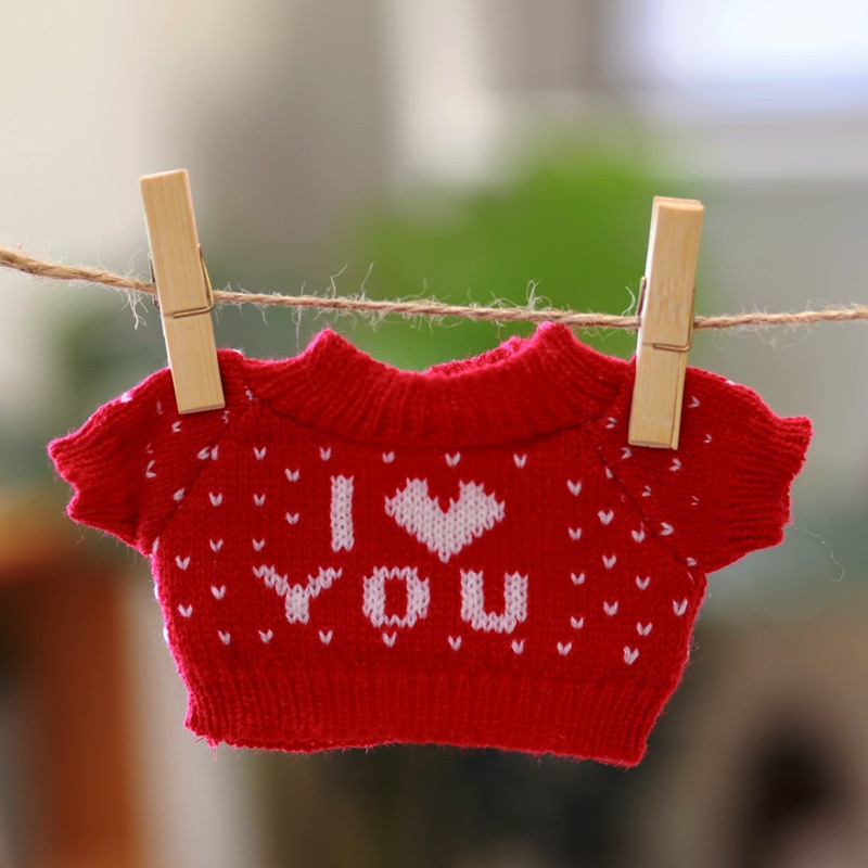 Quần Áo Len Thay Thế Cho Búp Bê 20cm 30cm 40cm