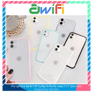 Ốp lưng iphone chống ố 5/5s/6/6plus/6s/6splus/7/7plus/8/8plus/x/xr/xs/11/12/pro/max/plus/promax - Awifi Case C1-3