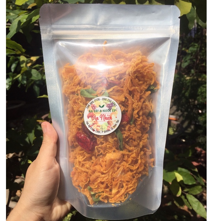 Khô gà lá chanh loại ngon - Túi zip 200gr