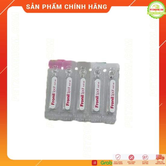 Nhỏ gáy trị ve cho chó 2 - 10kg ⚜ FREESHIP ⚜ Ống Nhỏ Gáy Fronil Spot 1ml diệt ve rận bọ chét [GIAO HÀNG NHANH]