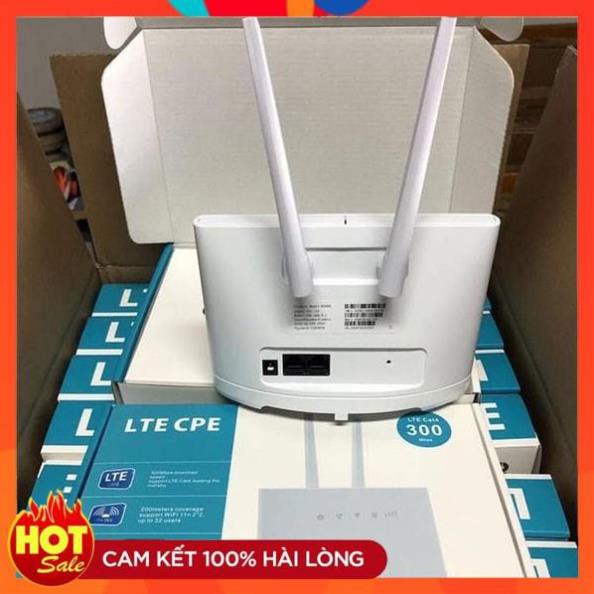 [Hàng Xịn] Bộ phát Wifi 3G/ 4G CPE RS980 Tốc độ 300Mb Hỗ Trợ 2 Cổng Lan, có anten. Hỗ trợ chạy 32 thiết bị