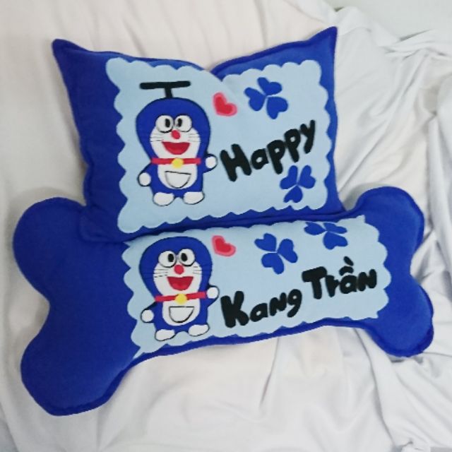 Cặp gối đoremon Kang Trần