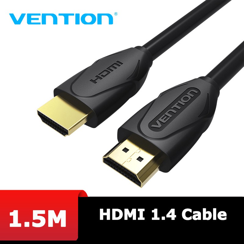 [Mã ELHACE giảm 4% đơn 300K] Cáp HDMI tròn chuẩn 1.4 hỗ trợ 2K, 4K - Vention VAA-B04 - BEN