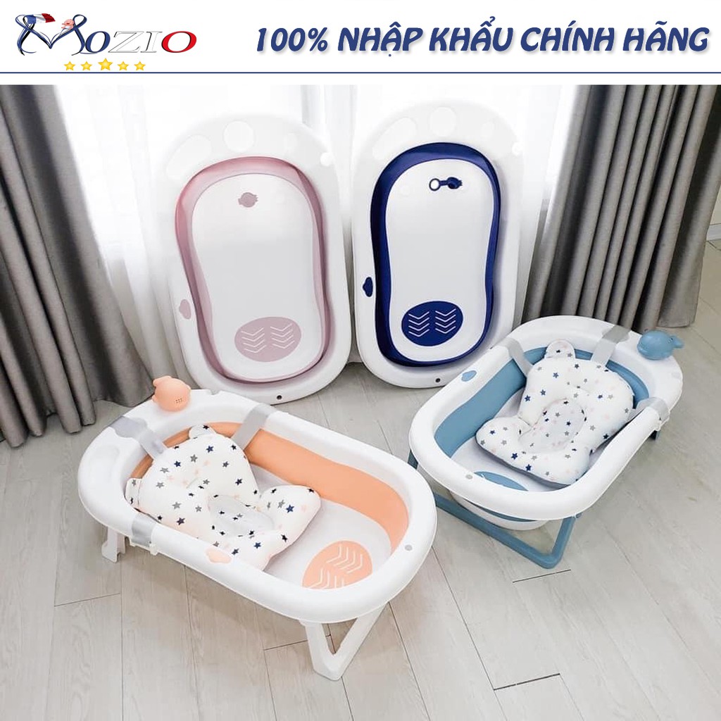 Chậu tắm gấp gọn Holla, tặng kèm phao bơi siêu cao cấp cho bé | Chậu tắm gấp gọn