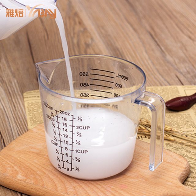 Cốc đong làm bánh có chia vạch nhiều dung tích