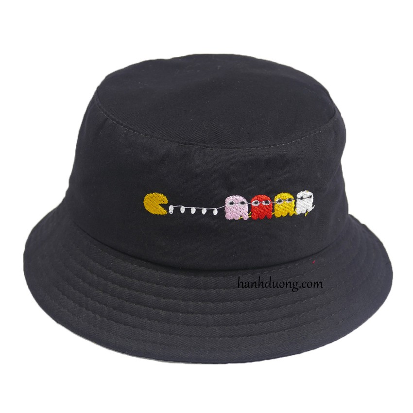 [ Hình thật ] Mũ tai bèo nón bucket hình bạch tuộc dễ thương chất liệu vải cotton thoáng mát dễ thấm hút mồ hôi