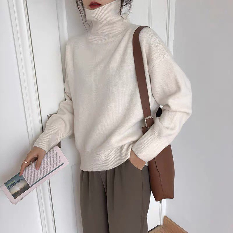 ÁO LEN CỔ LỌ TRƠN