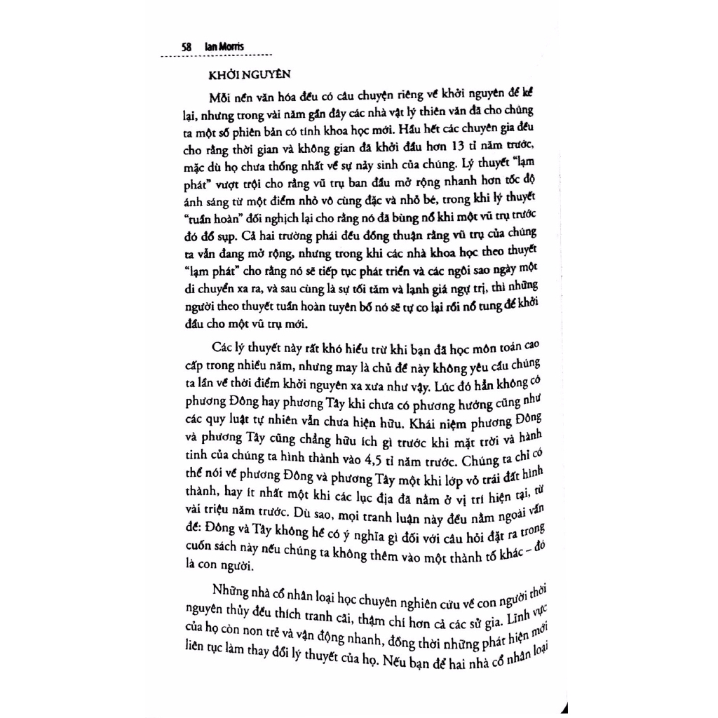 Sách: Tại Sao Phương Tây Vượt Trội - Ian Morris