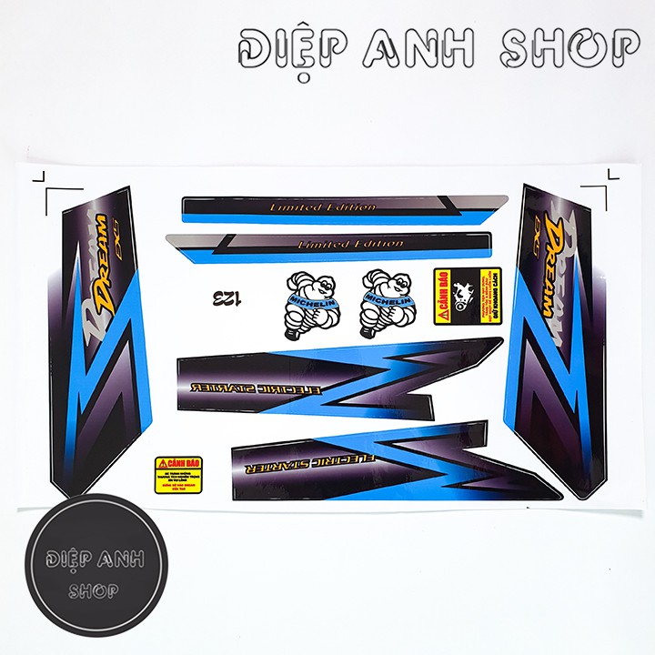 Tem xe Dream - Tem chế xe Dream