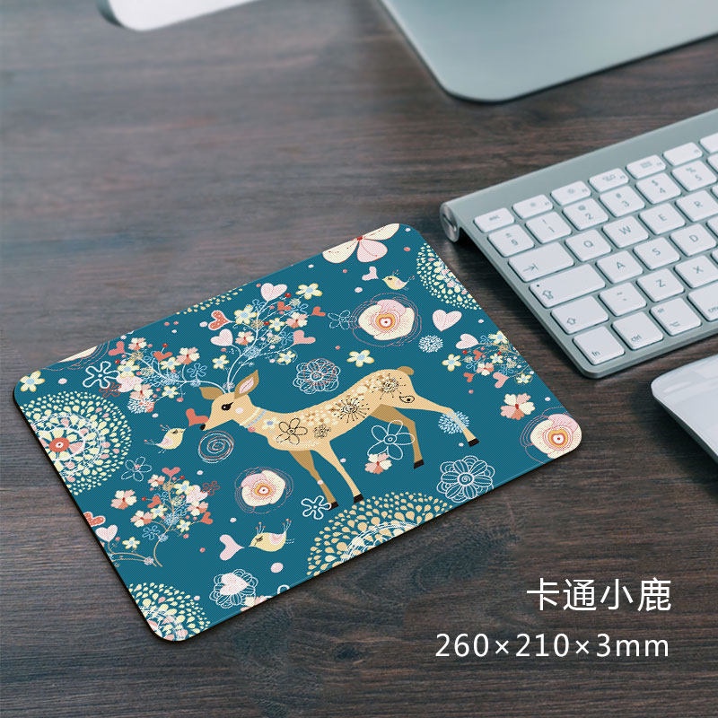 [HCM] Mousepad miếng lót chuột nhiều mẫu siêu dễ thương 26x21cm LOẠI DÀY 3MM