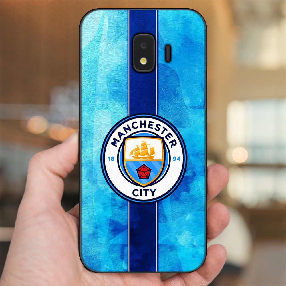 Ốp lưng Samsung J2 Core, J2 Pro 2018 viền đen in hình Manchester City MC