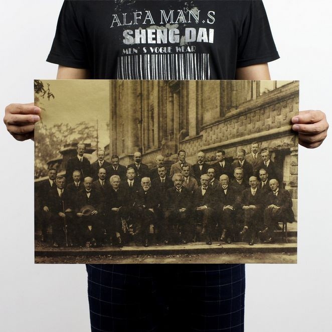 Tấm poster treo tường hình thiết kế cổ điển