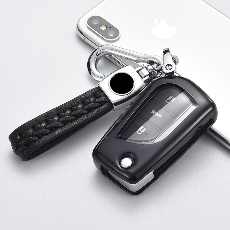 Vỏ bảo vệ chìa khóa bằng TPU mềm cho Toyota yaris hilux vellfire 2010 chr estima vellfire altis Hilux Revo Innova